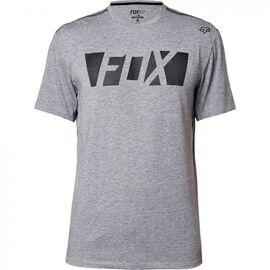 Велофутболка Fox Libra SS Tech Knit Heather Graphite 2016, 17533-185-S, Вариант УТ-00071766: Размер: S , изображение  - НаВелосипеде.рф