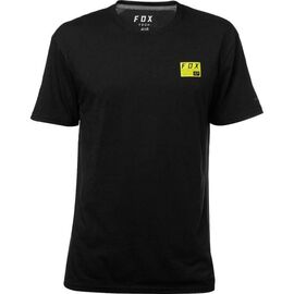 Велофутболка Fox MX Raised SS Tech Tee, черный 2018, 20472-001-L, Вариант УТ-00071794: Размер: L , изображение  - НаВелосипеде.рф