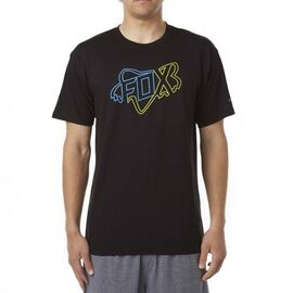 Велофутболка Fox Riders Crew SS Tech Tee, черный 2016 ,16401-001-XL, Вариант УТ-00071863: Размер: XL, изображение  - НаВелосипеде.рф
