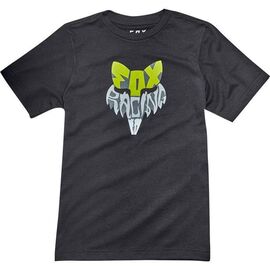 Велофутболка подростковая Fox Youth Lyruh SS Tee, черный 2018, 19816-001-YL, Вариант УТ-00072033: Размер: YL , изображение  - НаВелосипеде.рф