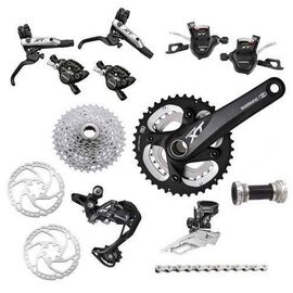 Групсет Shimano XT 2-11S, 36-26, 175 мм, 5360110081, изображение  - НаВелосипеде.рф