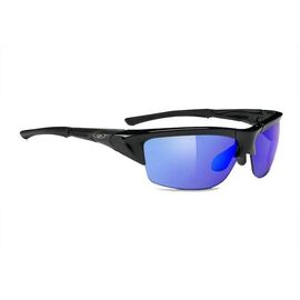 Очки велосипедные Rudy Project RYZER BLACK G-MLS PURPLE CRYS ASH INS, SP195542, изображение  - НаВелосипеде.рф