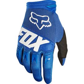 Велоперчатки Fox Dirtpaw Race Glove, синие, 2018, 19503-002-L, Вариант УТ-00069313: Размер: L , изображение  - НаВелосипеде.рф