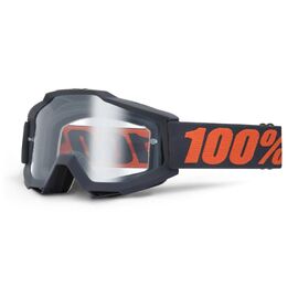 Очки велосипедные 100% Accuri Enduro Gunmetal / Clear Dual Lens, 50202-025-02, изображение  - НаВелосипеде.рф
