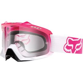 Маска велосипедная Fox Air Space Pink White Fade Clear, 06333-902-OS, изображение  - НаВелосипеде.рф