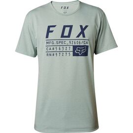 Велофутболка Fox Abyssmal SS Tech Tee Heather Fatigue 2018, 20332-228-L, Вариант УТ-00071491: Размер: L , изображение  - НаВелосипеде.рф