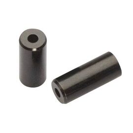 Наконечник рубашки Jagwire End Cap Open, 4 мм Brass,  черный, 1шт, BOT115-4H, изображение  - НаВелосипеде.рф