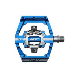 Педали велосипедные HT X2 Dh Race, Marine Blue, X2110101, изображение  - НаВелосипеде.рф