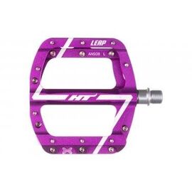 Педали велосипедные HT ANS08, фиолетовый, ANS08X1J03G1X1, изображение  - НаВелосипеде.рф