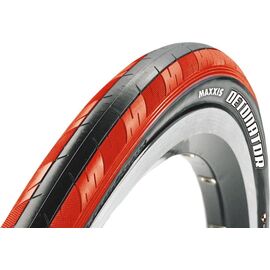 Покрышка Maxxis Detonator, 27.5x1.5, TPI 60 кевлар, черно-красный, TB85917300, изображение  - НаВелосипеде.рф