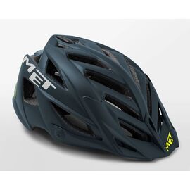 Велошлем Met Terra, Petrol Blue/Black 2018, 3HELM91UNBP, Вариант УТ-00072247:  Unisize (54-61 см), изображение  - НаВелосипеде.рф