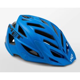 Велошлем Met Terra, сине-черный 2018, 3HELM91UNBL, Вариант УТ-00072251: Unisize (54-61 см), изображение  - НаВелосипеде.рф