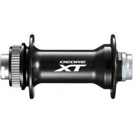 Втулка велосипедная Shimano Deore XT HB-M8010, передняя, под 32 спицы, чёрная, EHBM8010BE, изображение  - НаВелосипеде.рф