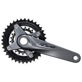 Система шатунов велосипедная Shimano Alivio FC-M4050-B2, для привода 9 скоростей, длина шатунов 170 мм, EFCM4050BCX62X, изображение  - НаВелосипеде.рф