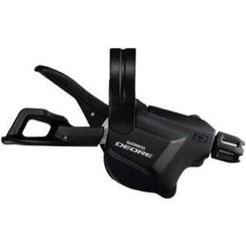 Манетка Shimano Deore SL-M6000-L, левая, 2/3 скорости, крепление на хомут, трос 1800 мм, ISLM6000LB1, изображение  - НаВелосипеде.рф