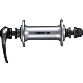 Велосипедная втулка Shimano HB-RS400, передняя, 32 отверстия, серебро, EHBRS400BS, изображение  - НаВелосипеде.рф