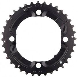 Звезда передняя Shimano Deore 36T-AY для системы FC-M617, Y1RP98070, изображение  - НаВелосипеде.рф
