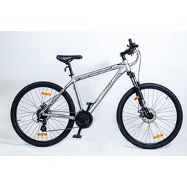 Горный велосипед HORST Messer (27.5") 2018, Вариант УТ-00075794: Рама 17" (Рост 165-175 см) Цвет серебро/оранжевый, изображение  - НаВелосипеде.рф