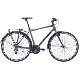 Городской велосипед Giant Escape 2 City-West 28" 2016, Вариант УТ-00077964: Рама: M (Рост: 165 - 170 cm), Цвет: темно-синий, изображение  - НаВелосипеде.рф