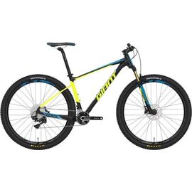Горный велосипед Giant Fathom 1 LTD 29" 2017, Вариант УТ-00075810: Рама: L (Рост: 185 - 190 cm), Цвет: черно-желтый, изображение  - НаВелосипеде.рф