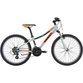 Подростковый велосипед Giant XTC Jr 1 24" 2018, Вариант УТ-00068192: Размер: OneSizeOnly, Цвет: матовый серебристо/ярко-оранжевый/черный, изображение  - НаВелосипеде.рф