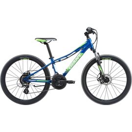 Подростковый велосипед Giant XTC Jr 1 Disc 24" 2018, Вариант УТ-00068193: Размер: OneSizeOnly, Цвет: синий/ярко-оранжевый/черный, изображение  - НаВелосипеде.рф