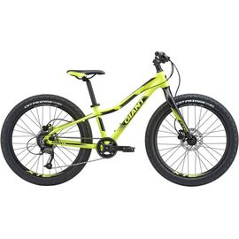 Подростковый велосипед Giant XTC Jr 24" 2018, Вариант УТ-00068196: Размер: OneSizeOnly, Цвет: ярко-желтый/черный, изображение  - НаВелосипеде.рф