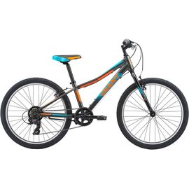 Подростковый велосипед Giant XTC Jr Lite 24" 2018, Вариант УТ-00068195: Размер: OneSizeOnly, Цвет: угольный/ярко-оранжевый/синий, изображение  - НаВелосипеде.рф