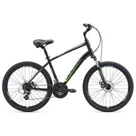 Городской велосипед Giant Sedona DX 26" 2018, Вариант УТ-00075811: Рама: L (Рост: 175 - 180 cm), Цвет: синий/оранжевый, изображение  - НаВелосипеде.рф