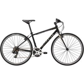 Городской велосипед Giant Escape 3 28" 2018, Вариант УТ-00075816: Рама: L (Рост: 175 - 180 cm), Цвет: полуматовый черный/угольный, изображение  - НаВелосипеде.рф