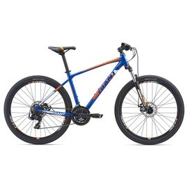 Горный велосипед Giant ATX 2 27,5" 2018, Вариант УТ-00075819: Рама: L (Рост: 175 - 180 cm), Цвет: матовый черный/ярко-красный/угольный, изображение  - НаВелосипеде.рф