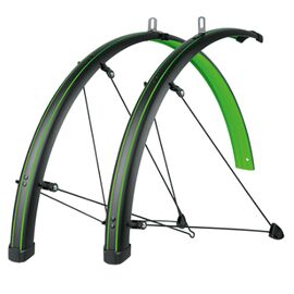 Крылья велосипедные SKS BLUEMELS STINGRAY 28″ 45, green, 11435, изображение  - НаВелосипеде.рф
