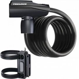 Велосипедный замок TRELOCK SK 260, тросовый, на ключ, с креплением, 10 х 1800, ZK 432, изображение  - НаВелосипеде.рф