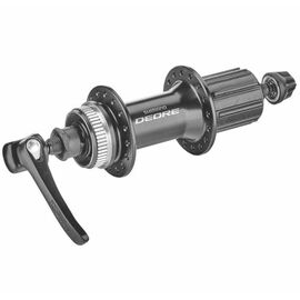 Втулка велосипедная SHIMANO DEORE, задняя, под кассету,  под 8-10 скоростей, 36H, AFHM6000AZBL, изображение  - НаВелосипеде.рф