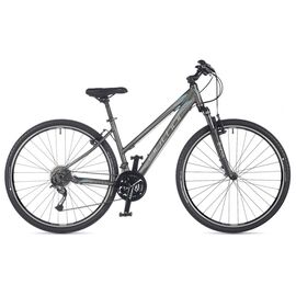 Гибридный велосипед AUTHOR Vista 28" 2018, Вариант УТ-00079487: Рама: 17" (Рост: 155 - 170 см), Цвет: бело-розовый, изображение  - НаВелосипеде.рф