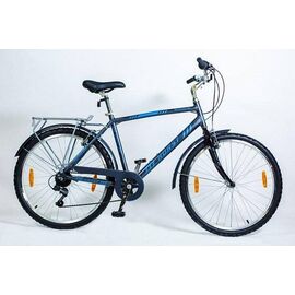 Городской велосипед HORST Envoye 26" 2018, Вариант УТ-00078629: Рама: 19" (Рост: 165 - 185 см), Цвет: серо-синий, изображение  - НаВелосипеде.рф