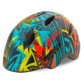 Велошлем детский Giro SCAMP, матовый пестрый, 2018, Вариант УТ-00080461: Размер: S (49-53 см), изображение  - НаВелосипеде.рф