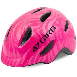 Велошлем детский Giro SCAMP, матовый светло-розовый цветок, 2018, Вариант УТ-00080459: Размер: S (49-53 см), изображение  - НаВелосипеде.рф