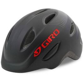 Велошлем детский Giro SCAMP, матовый черный, 2018, Вариант УТ-00080467: Размер: S (49-53 см), изображение  - НаВелосипеде.рф