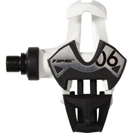 Педали контактные TIME Xpresso 6, белый, T2GR007, изображение  - НаВелосипеде.рф