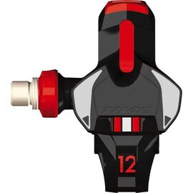Педали контактные TIME Xpro 12, черно-красный, T2GR002, изображение  - НаВелосипеде.рф