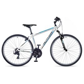 Гибридный велосипед Author Compact 2019, Вариант УТ-00102028: Рама: 18", Цвет: бело-черный, изображение  - НаВелосипеде.рф