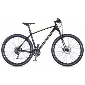 Горный велосипед Author Spirit 29" 2019, Вариант УТ-00102168: Рама: 17" (Рост 168-180 см), Цвет: черный/салатовый/серебро, изображение  - НаВелосипеде.рф