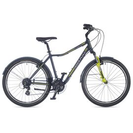 Городской велосипед Author Rapid 26" 2019, Вариант УТ-00102130: Рама: 21" (Рост: 175 - 185 см), Цвет: серый, изображение  - НаВелосипеде.рф