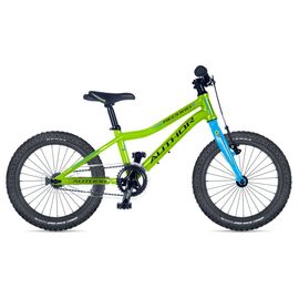 Детский велосипед Author Record 16" 2019, Вариант УТ-00102101: Рама: 9" (Рост 110 - 130 см), Цвет: зелено-голубой, изображение  - НаВелосипеде.рф