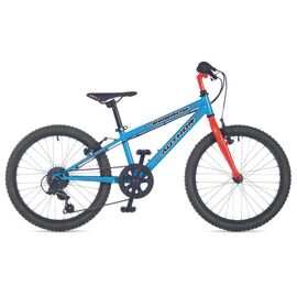 Детский велосипед Author Energy 20" 2019, Вариант УТ-00102103: Рама: 10" (Рост: 115 - 135 см), Цвет: серебристо-красный, изображение  - НаВелосипеде.рф