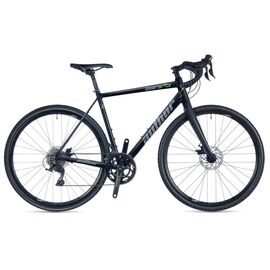Шоссейный велосипед Author Aura XR 3 28" 2019, Вариант УТ-00102367: Рама: 50cm, Цвет: черно-зеленый, изображение  - НаВелосипеде.рф