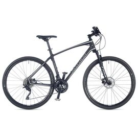 Гибридный велосипед Author Synergy 2019, Вариант УТ-00102455: Рама: 16", Цвет: серо-черный, изображение  - НаВелосипеде.рф