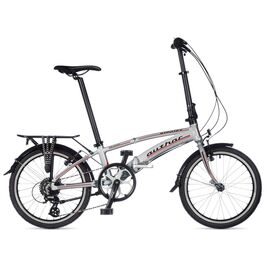 Складной велосипед Author Simplex 2019, Вариант УТ-00102583: Рама: M, Цвет: серебристый, изображение  - НаВелосипеде.рф