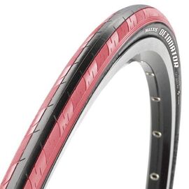 Покрышка Maxxis Detonator, 700x28C, TPI 60 кевлар, черно-красный, TB88502300, изображение  - НаВелосипеде.рф